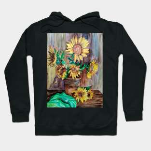 Sunflowers still life Hoodie